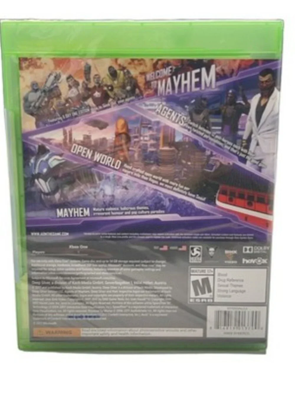Agents of Mayhem Xbox One Day One Edition New Sealed!